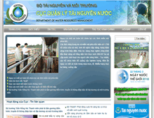 Tablet Screenshot of dwrm.gov.vn